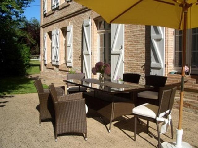 Le Platane Bed & Breakfast Lafrancaise Bagian luar foto